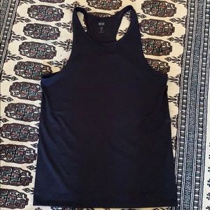 Uniqlo Navy Blue Mesh Tank Top size XS Never worn